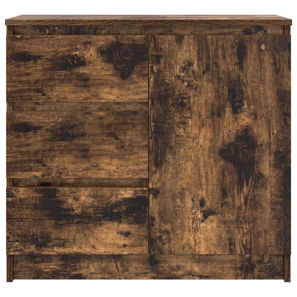 Sānu galds ar atvilktni, 71x35x65 cm, koks