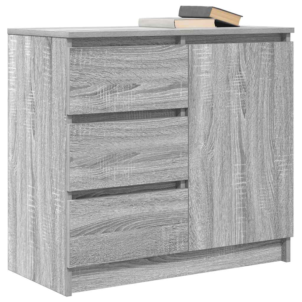 Sānu galds ar atvilktni, 71x35x65 cm, koks