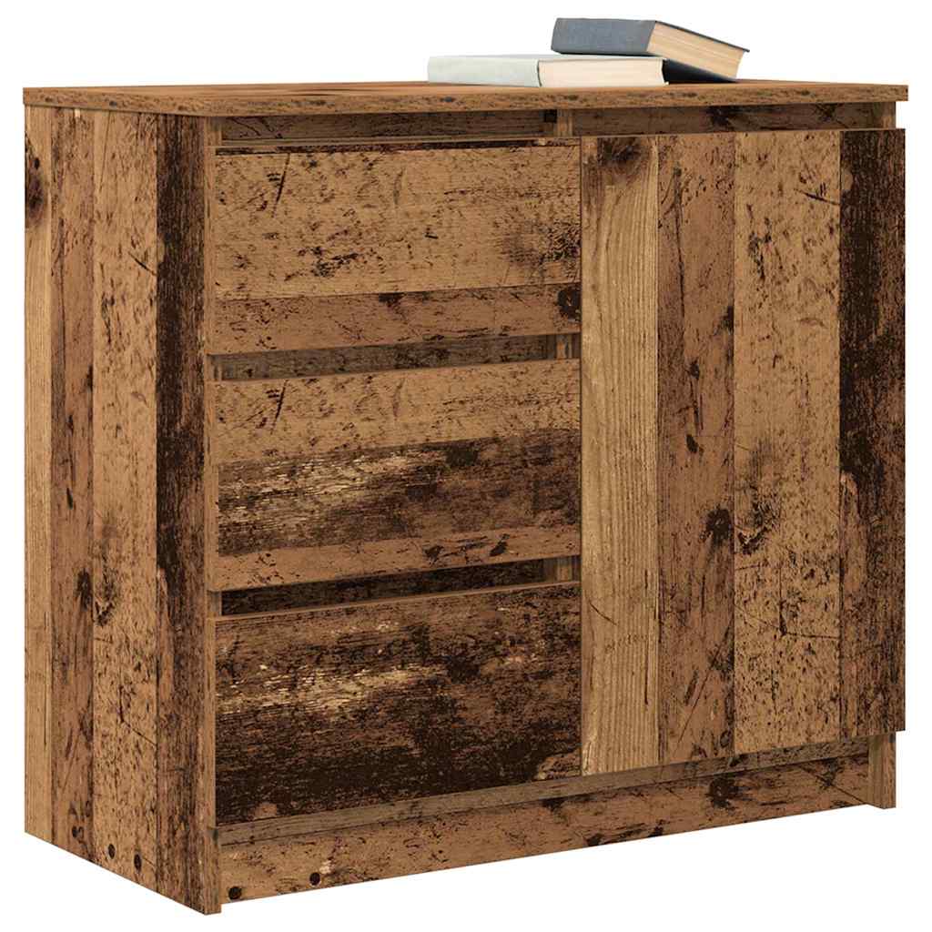 Side cabinet with drawer, 71x35x65 cm, wood