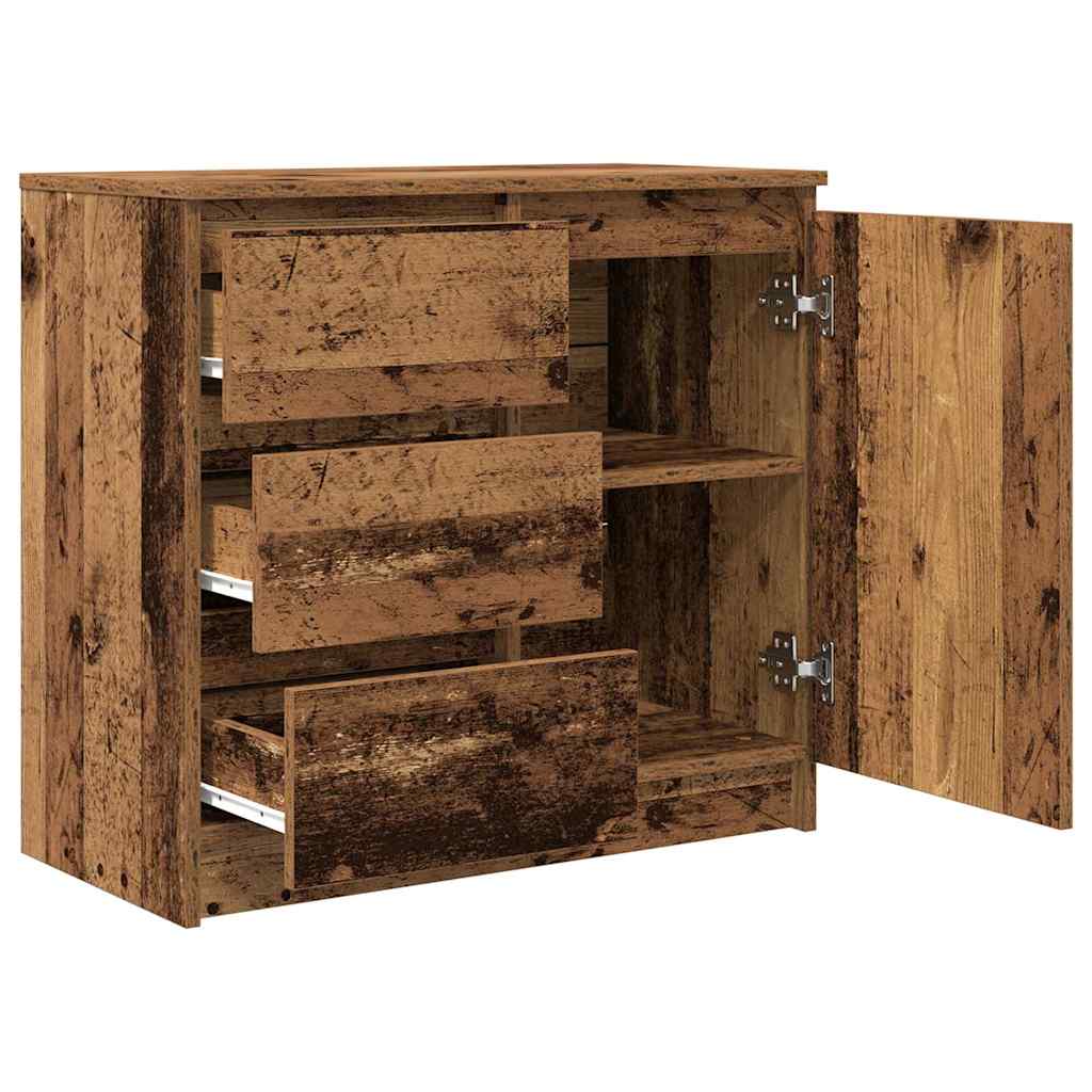 Side cabinet with drawer, 71x35x65 cm, wood
