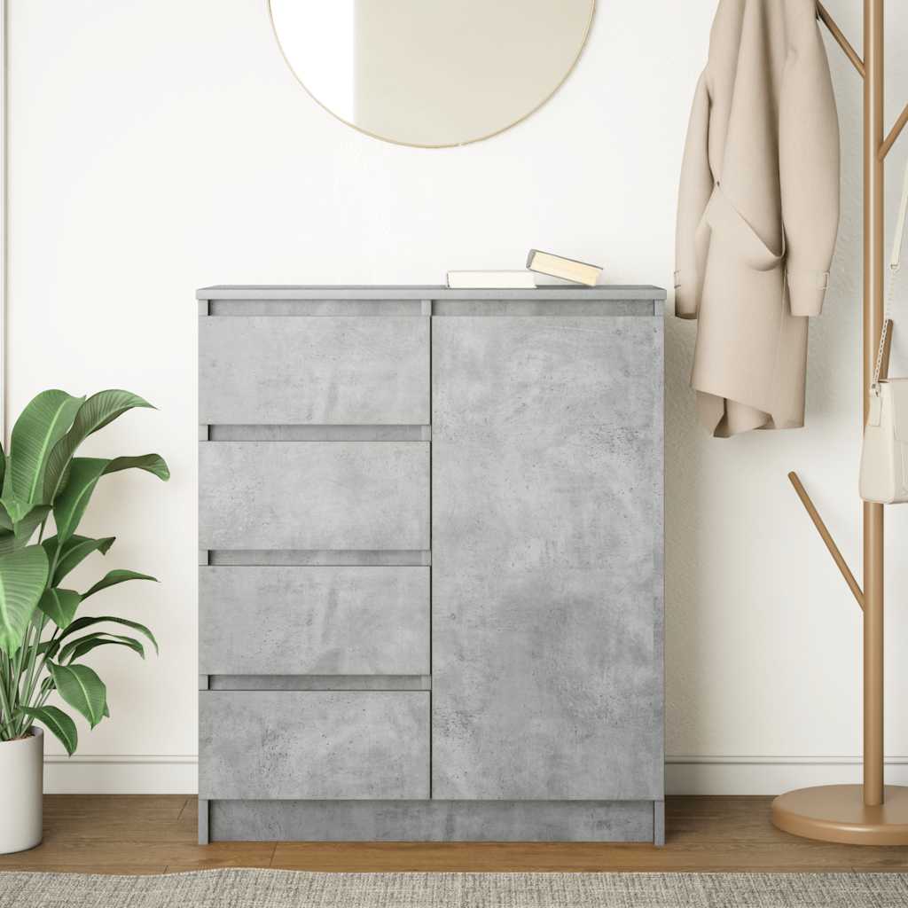 Sideboard with drawers, 71x35x84 cm, wood
