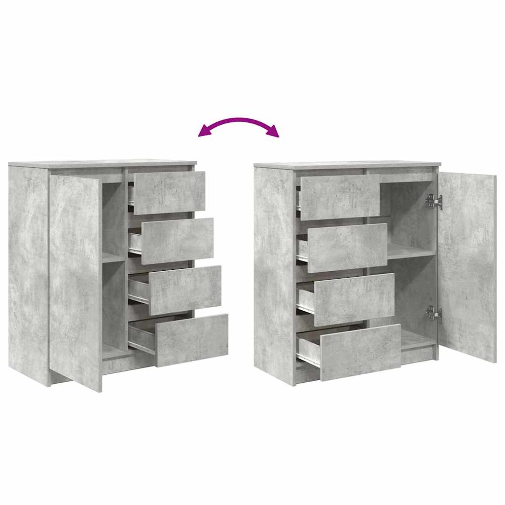 Sideboard with drawers, 71x35x84 cm, wood