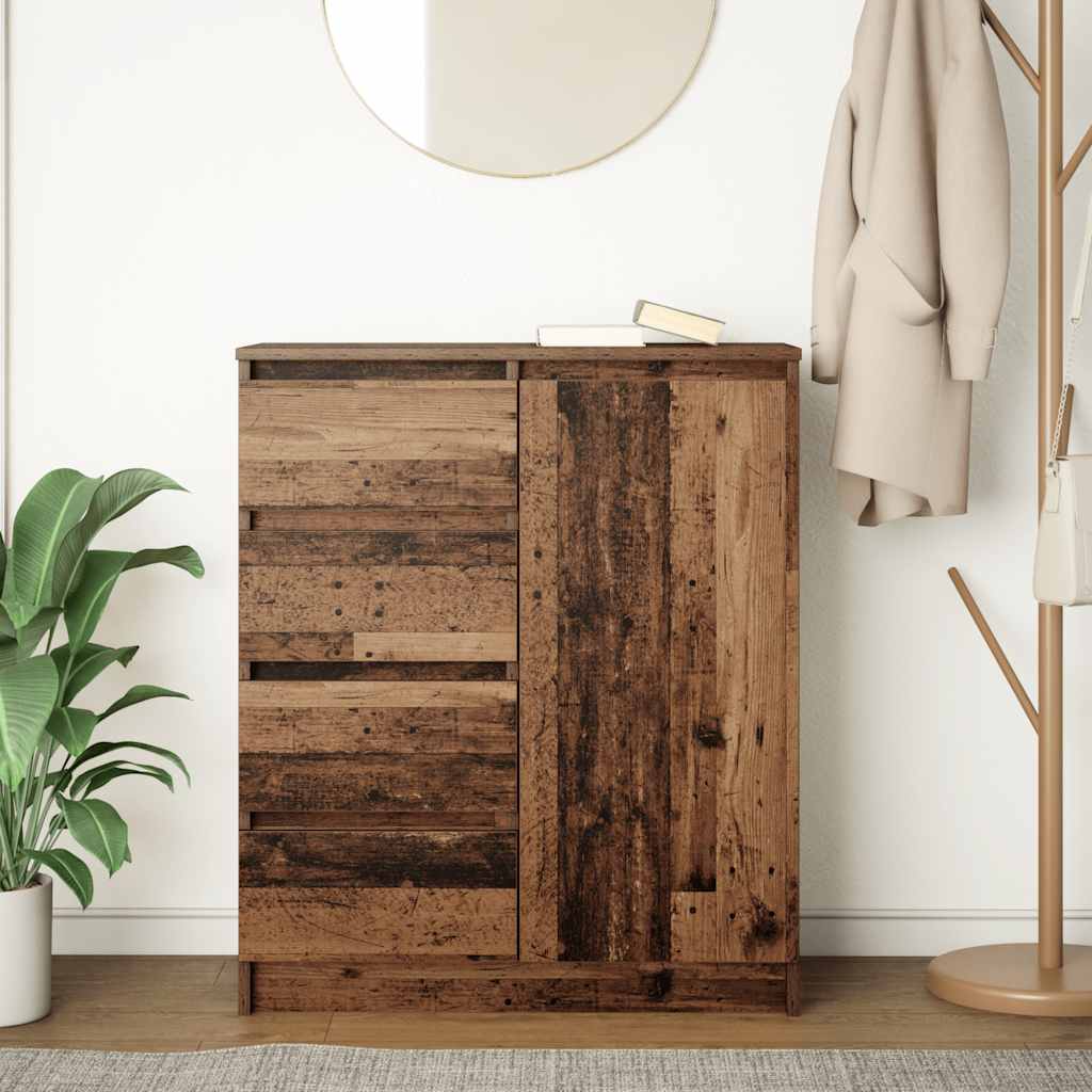 Sideboard with drawers, 71x35x84 cm, wood