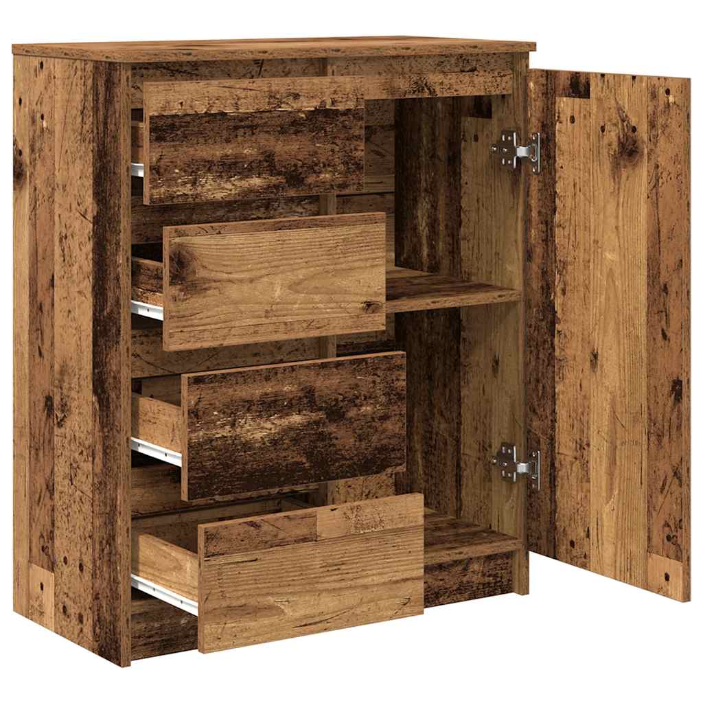 Sideboard with drawers, 71x35x84 cm, wood
