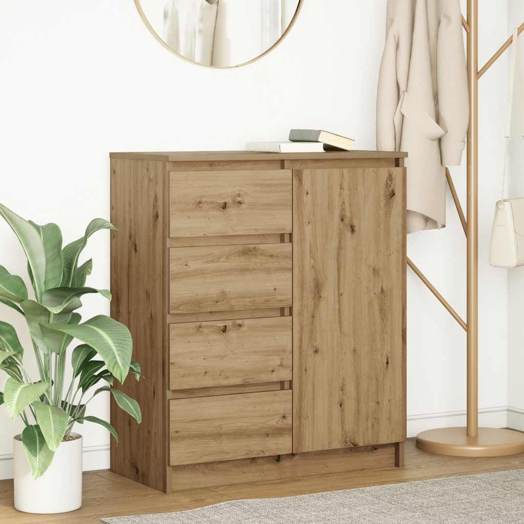 Sideboard with drawers, 71x35x84 cm, wood