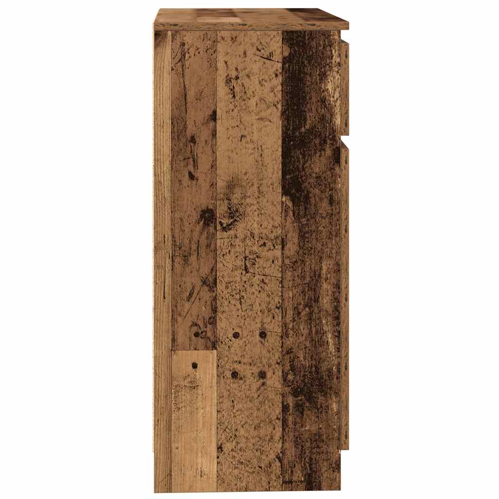 Šoninė spintelė su stalčiumi, 71x35x84 cm, mediena
