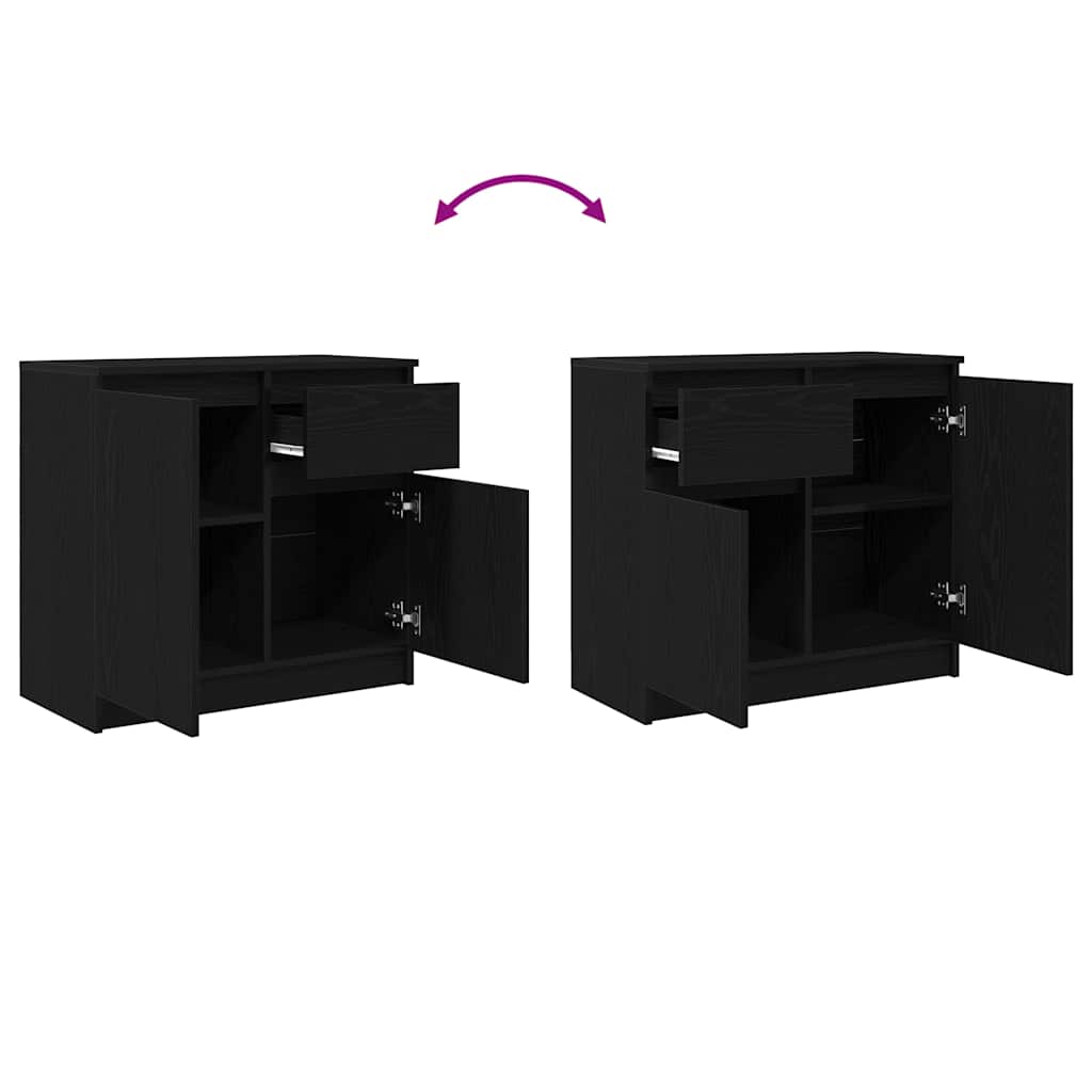 Side cabinet with drawer, 71x35x65 cm, wood