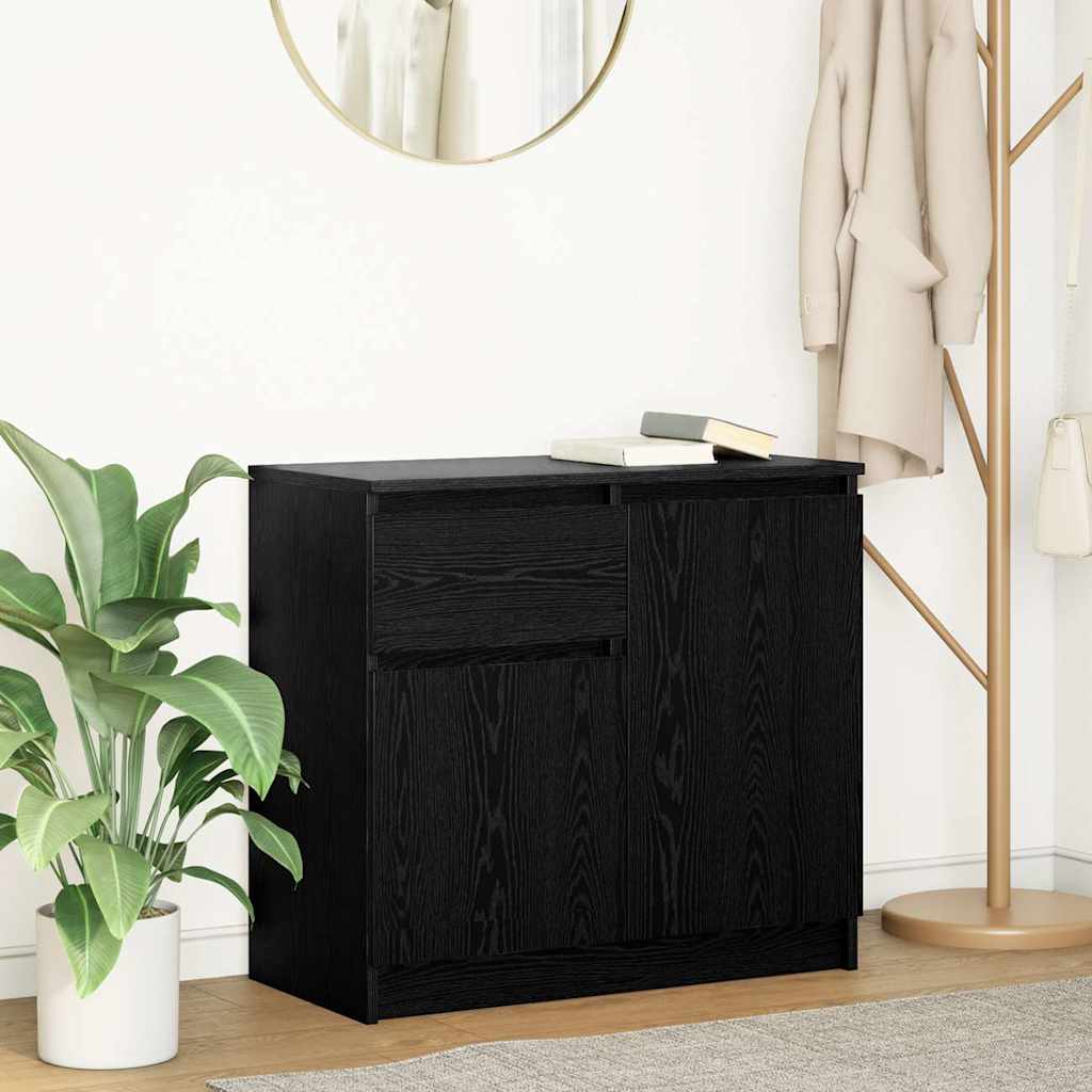 Side cabinet with drawer, 71x35x65 cm, wood