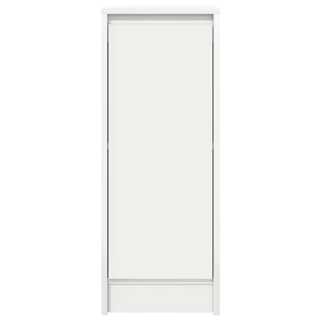 Sideboard, white, 29.5x34x76cm, engineered wood