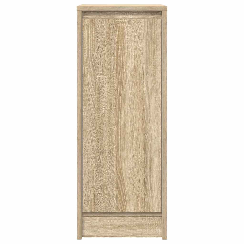 Side cabinet, oak, 29.5x34x76cm, engineered wood