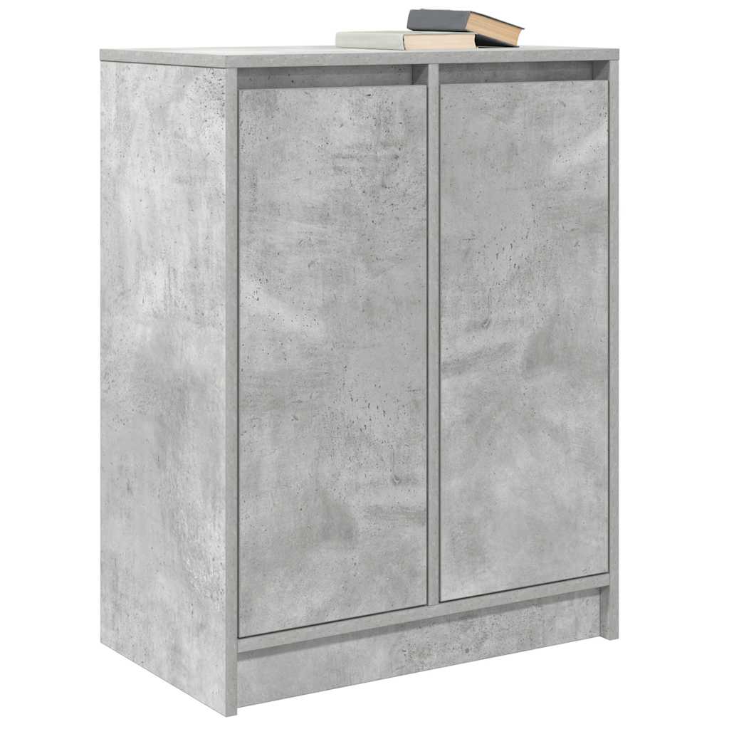 Sideboard, concrete gray, 57x34x76 cm, engineered wood
