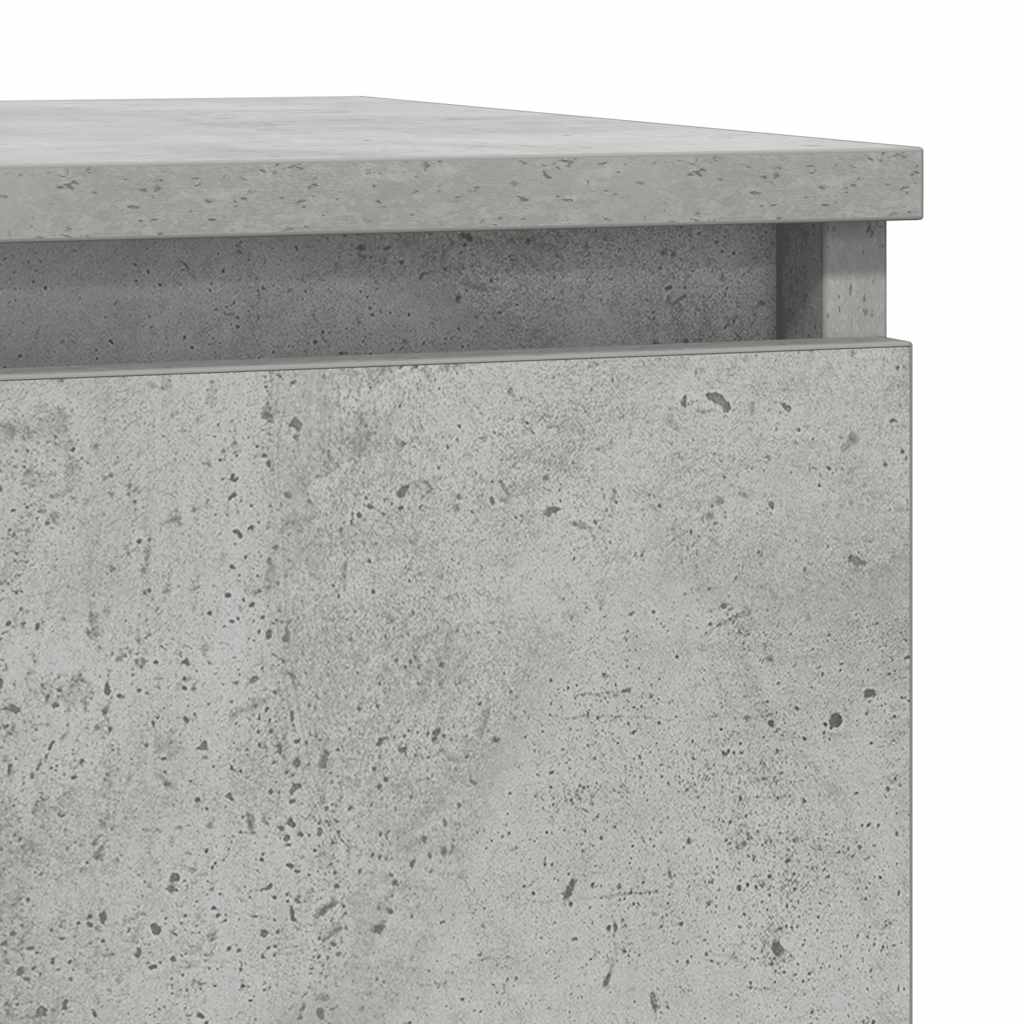 Sideboard, concrete gray, 57x34x76 cm, engineered wood