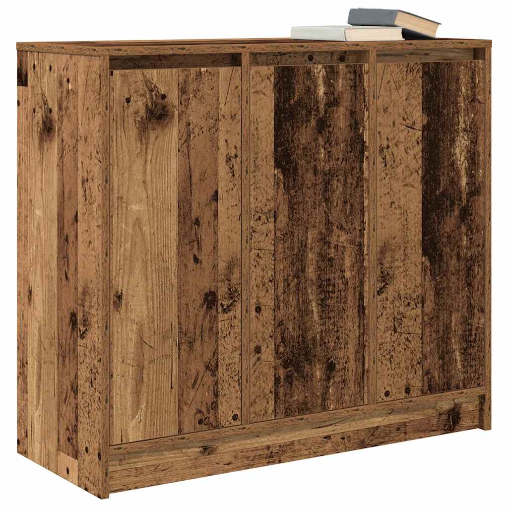 Sānu skapītis, koks, 85x34x76 cm, apstrādāts koks