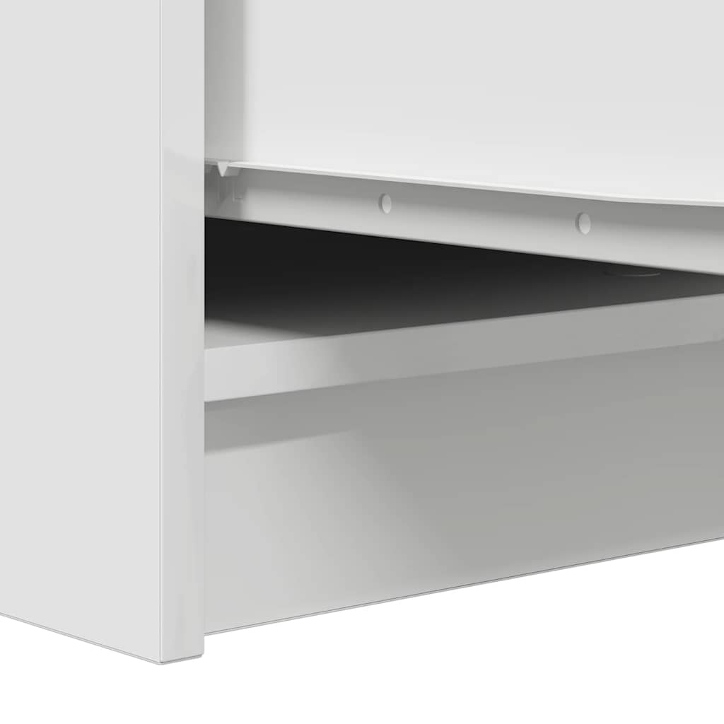 Sideboard, white, 29.5x34x76cm, engineered wood