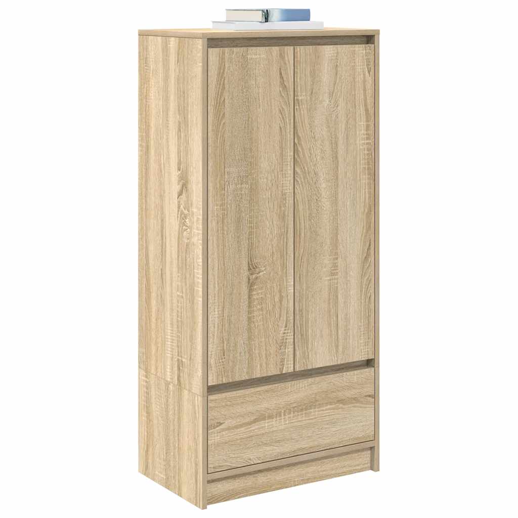 TV cabinet with drawer, 55.5x34x119.5 cm, wood