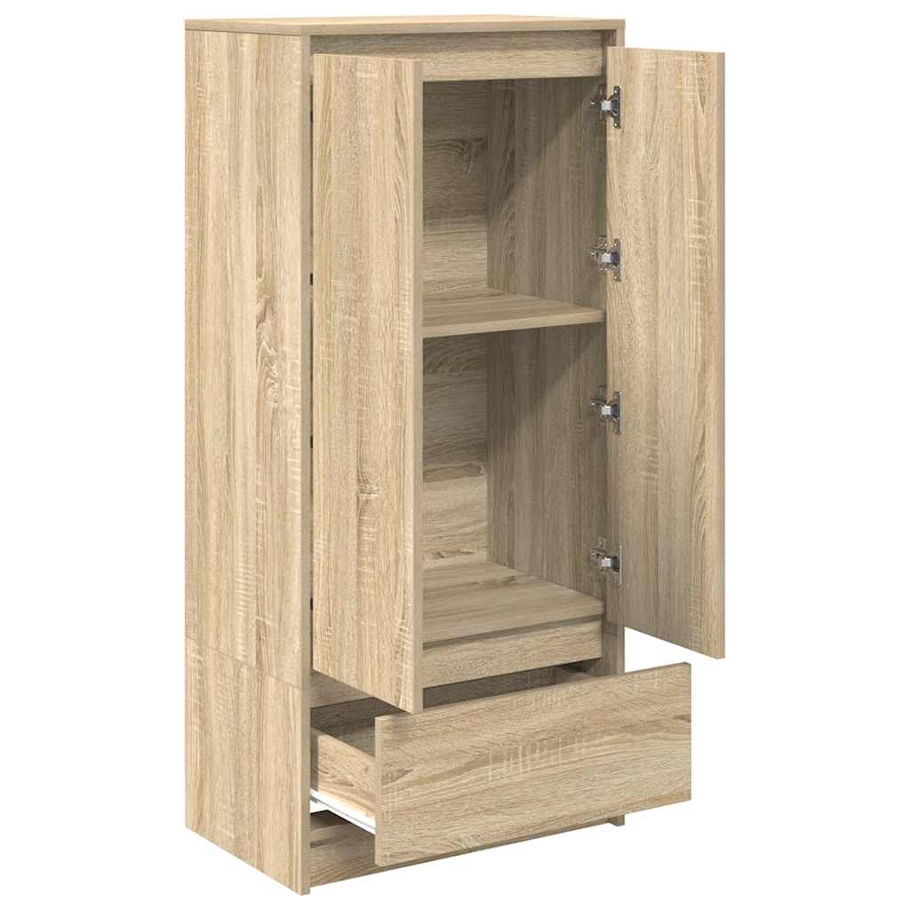 TV cabinet with drawer, 55.5x34x119.5 cm, wood