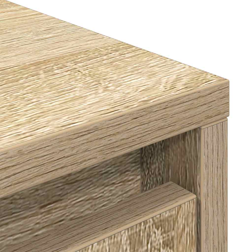 TV cabinet with drawer, 55.5x34x119.5 cm, wood