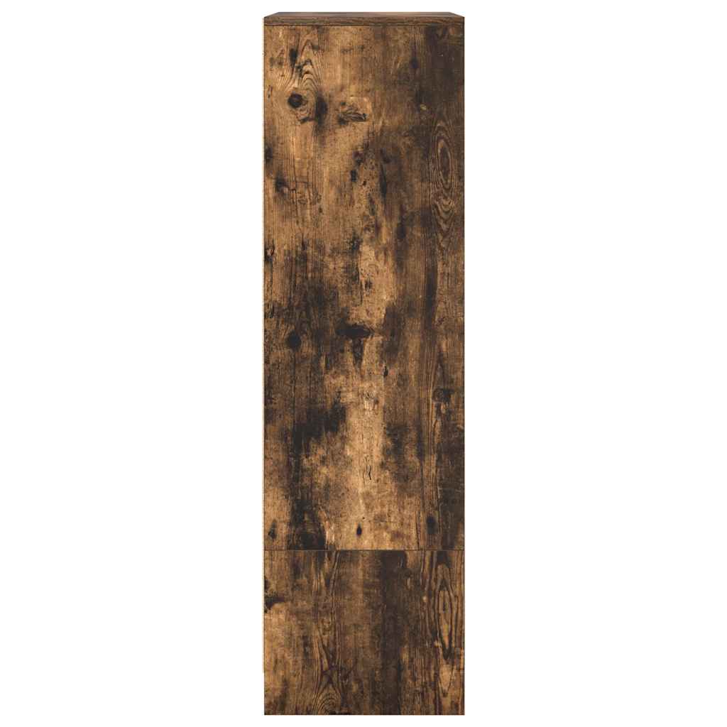 Spintelė su 2 stalčiais rūkytas ąžuolas 55,5x34x119,5cm mediena