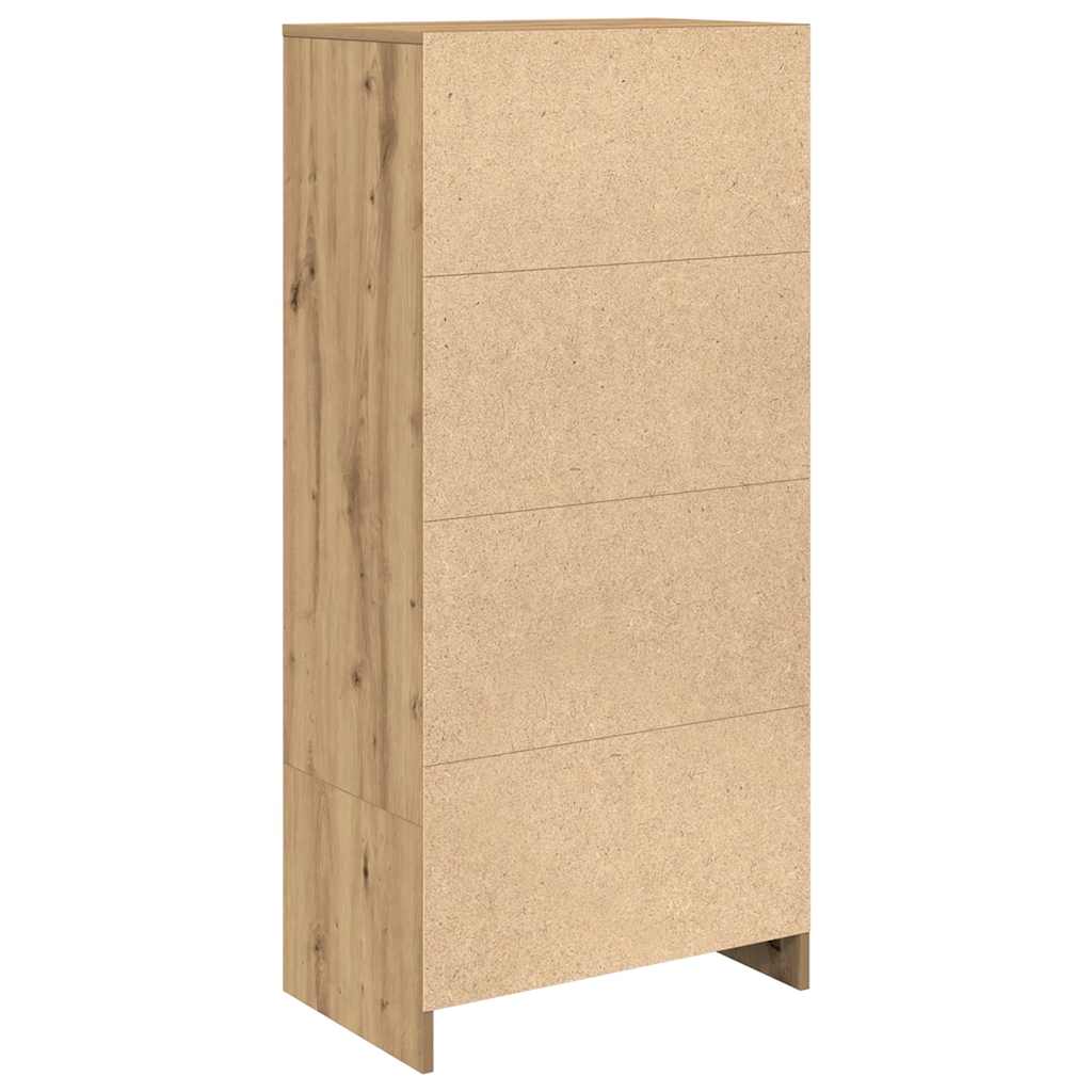 TV spintelė su stalčiumi, 55,5x34x119,5 cm, mediena