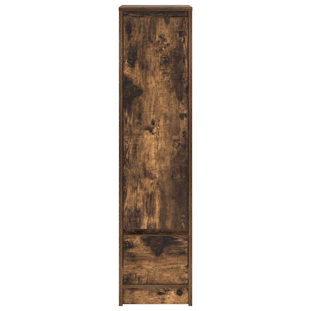 Komoda, dūminio ąžuolo spalvos 29,5x34x119,5cm apdirbta mediena