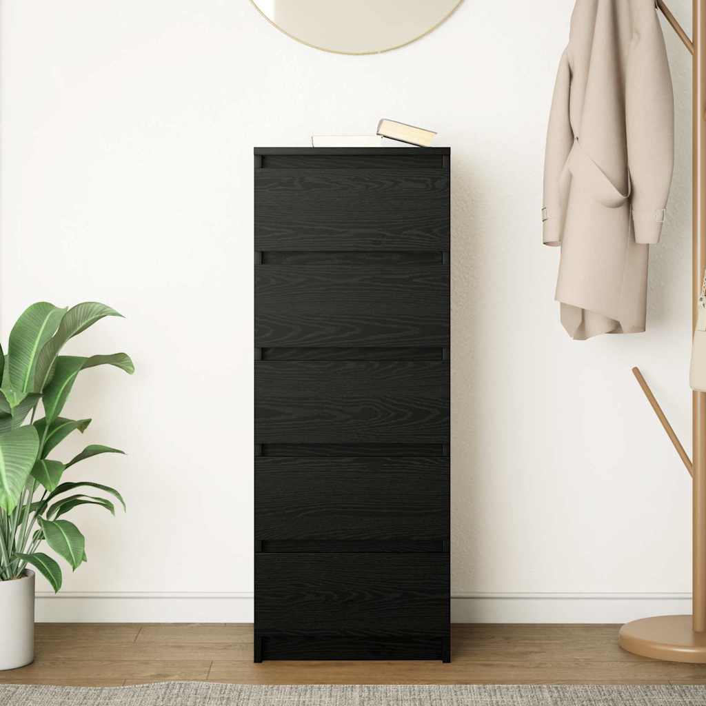 Side cabinet with drawers, 37.5x35x99 cm, wood