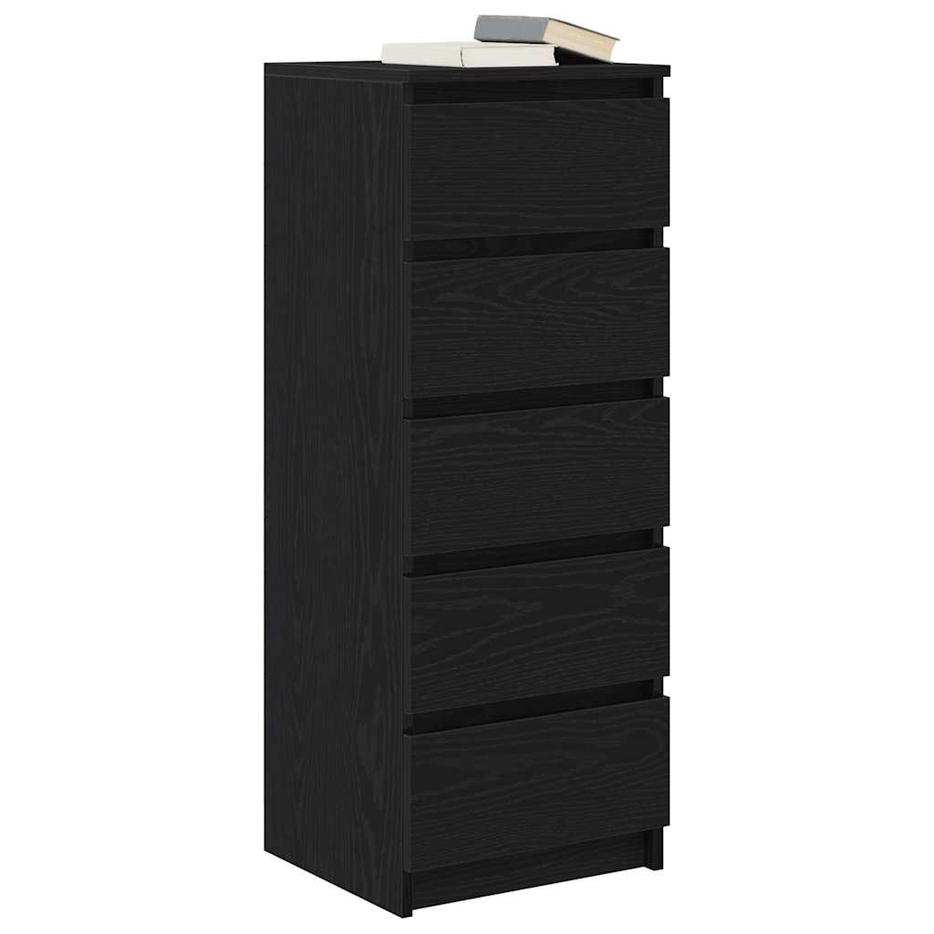 Side cabinet with drawers, 37.5x35x99 cm, wood