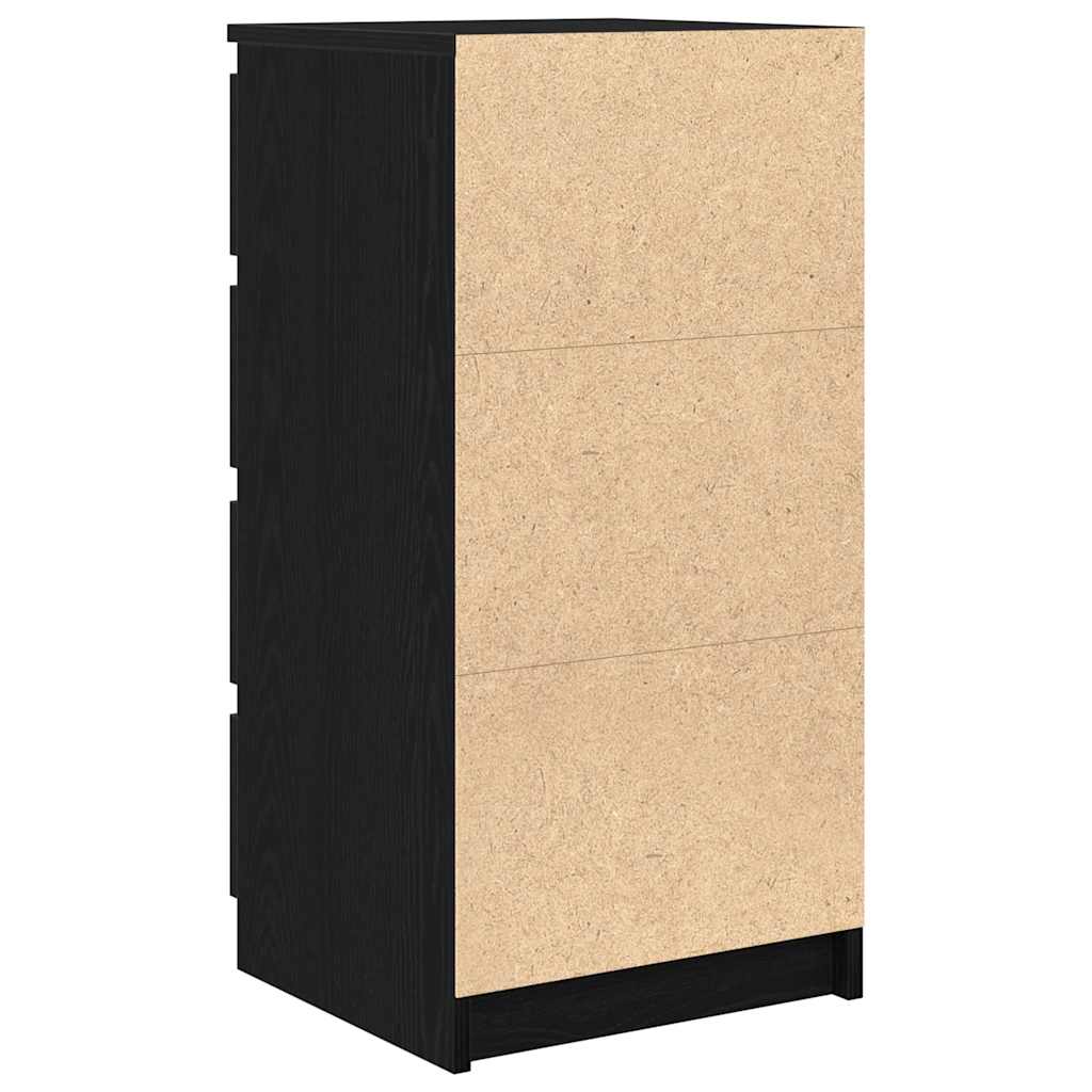Side cabinet with drawers, 37.5x35x99 cm, wood