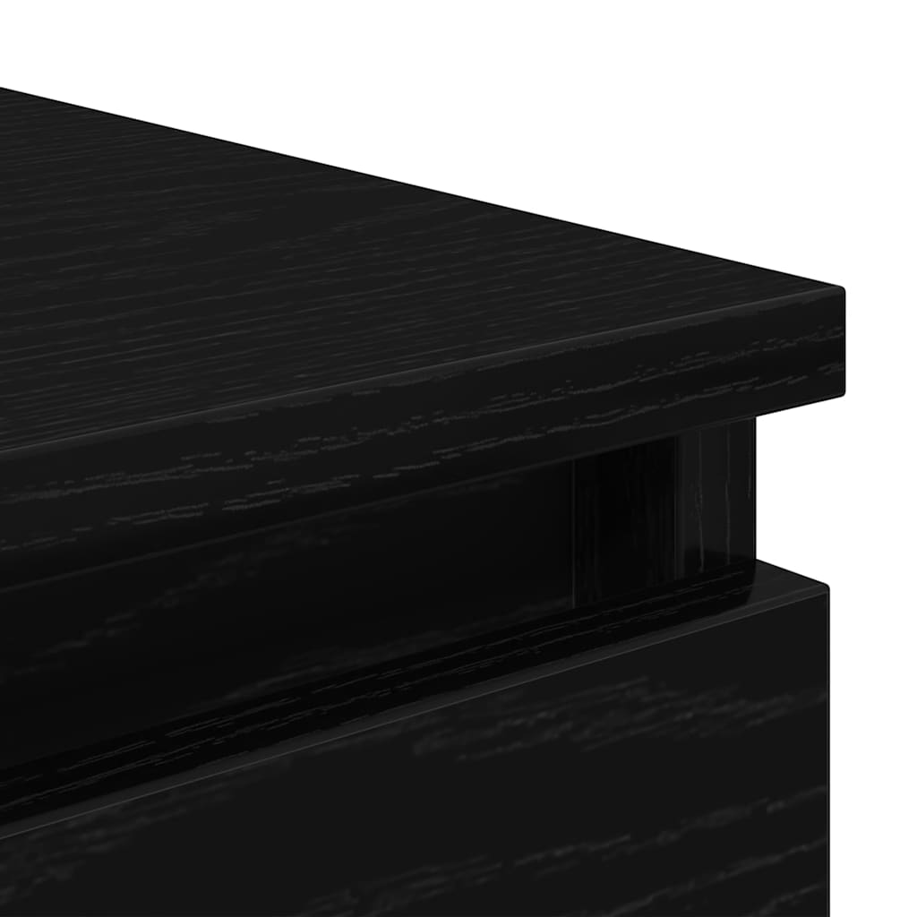 Side cabinet with drawers, 37.5x35x99 cm, wood