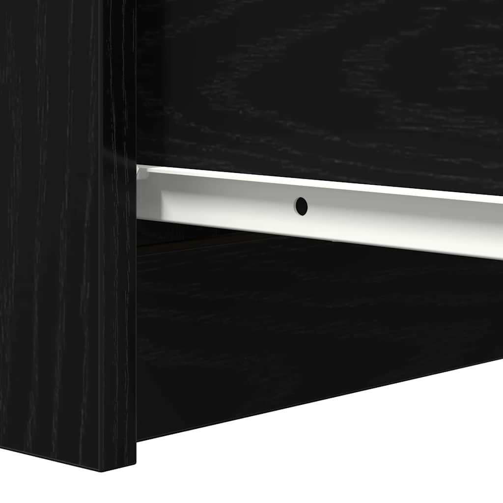 Side cabinet with drawers, 37.5x35x99 cm, wood