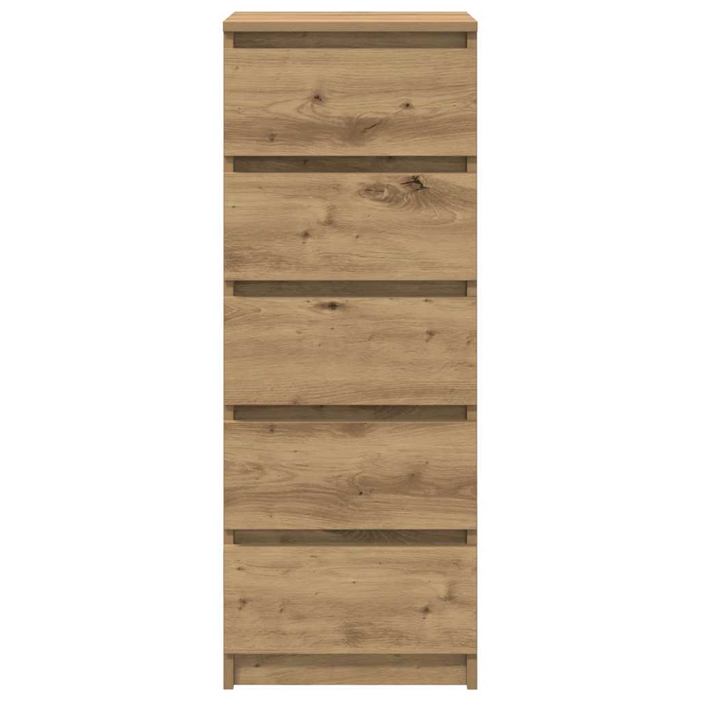 Side cabinet with drawers, 37.5x35x99 cm, wood