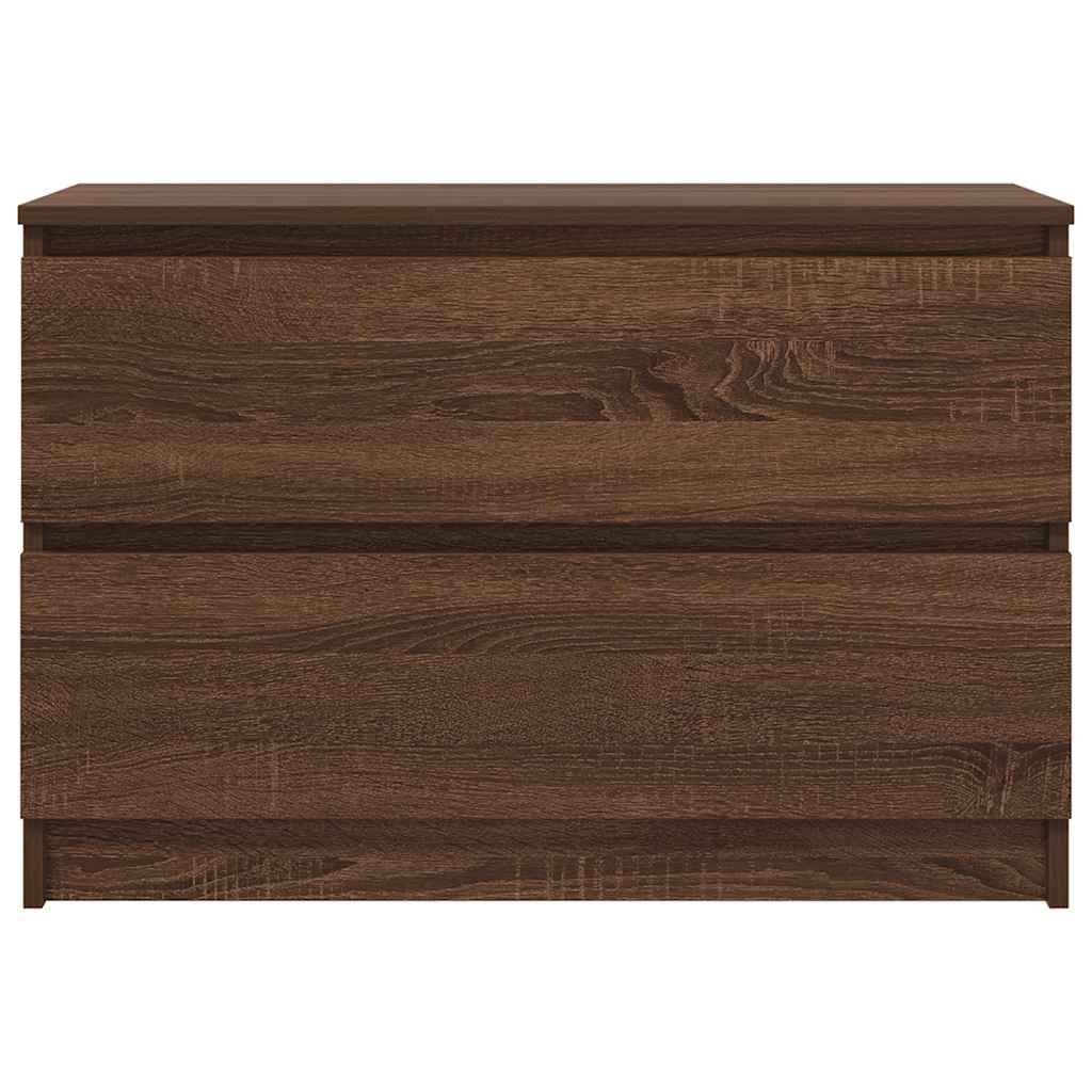 TV cabinet, brown oak, 80x35x54 cm, wood