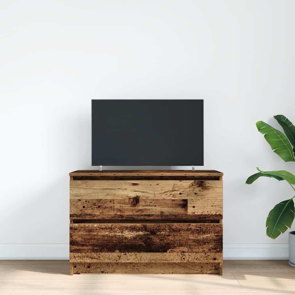 Televizoriaus spintelė, medienos, 80x35x54 cm, apdirbta mediena