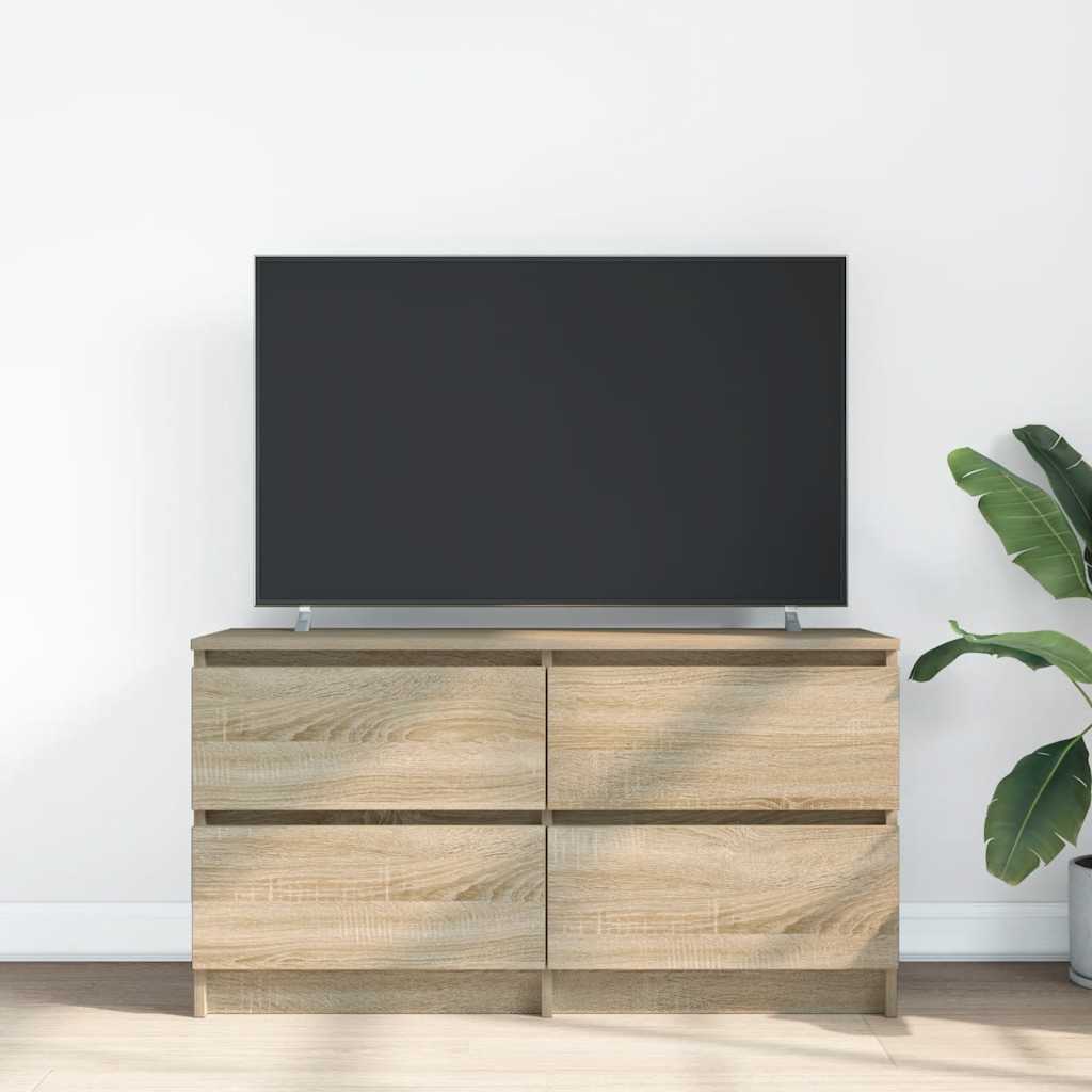 TV skapītis, ozolkoks, 100x35x54 cm, apstrādāta koksne