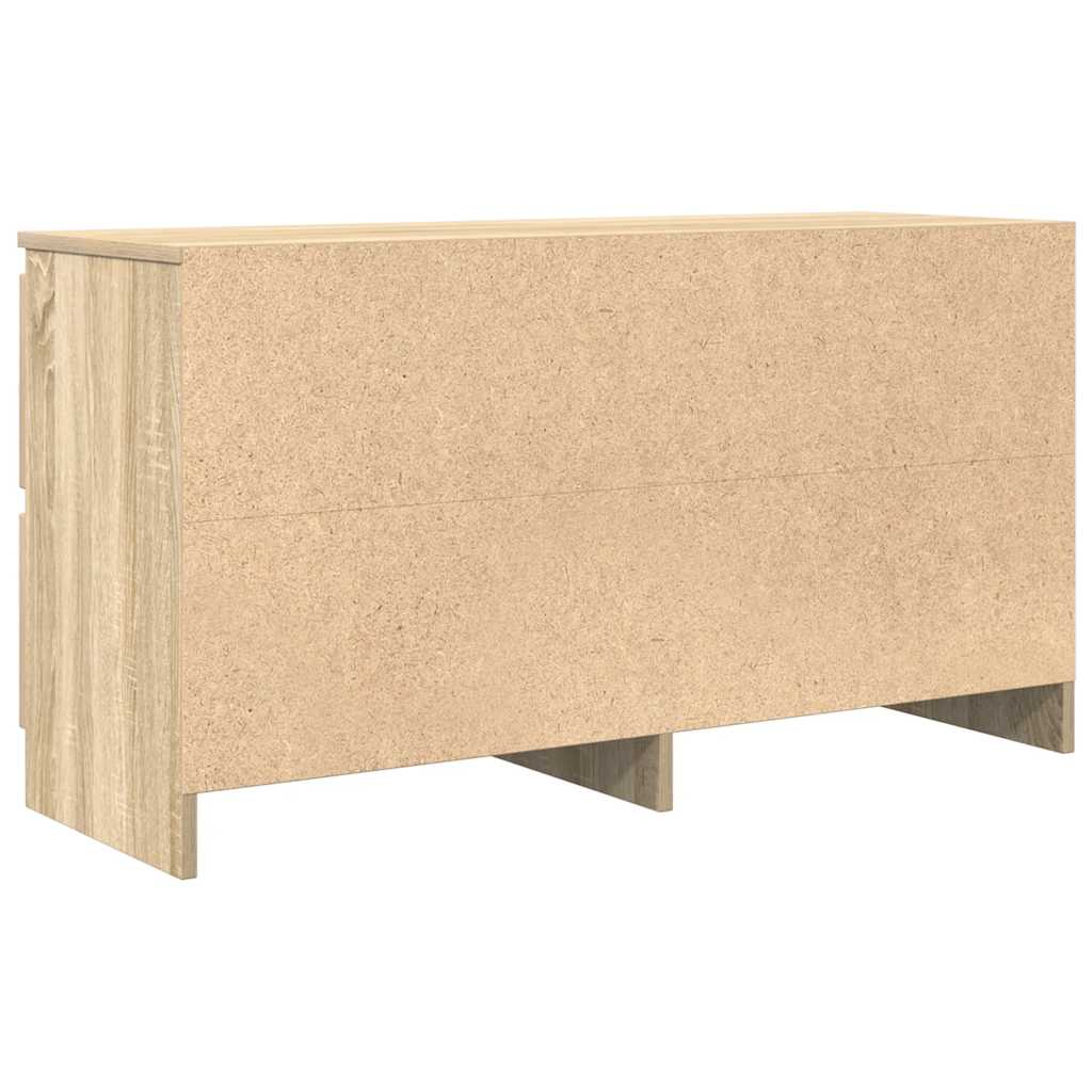 TV skapītis, ozolkoks, 100x35x54 cm, apstrādāta koksne