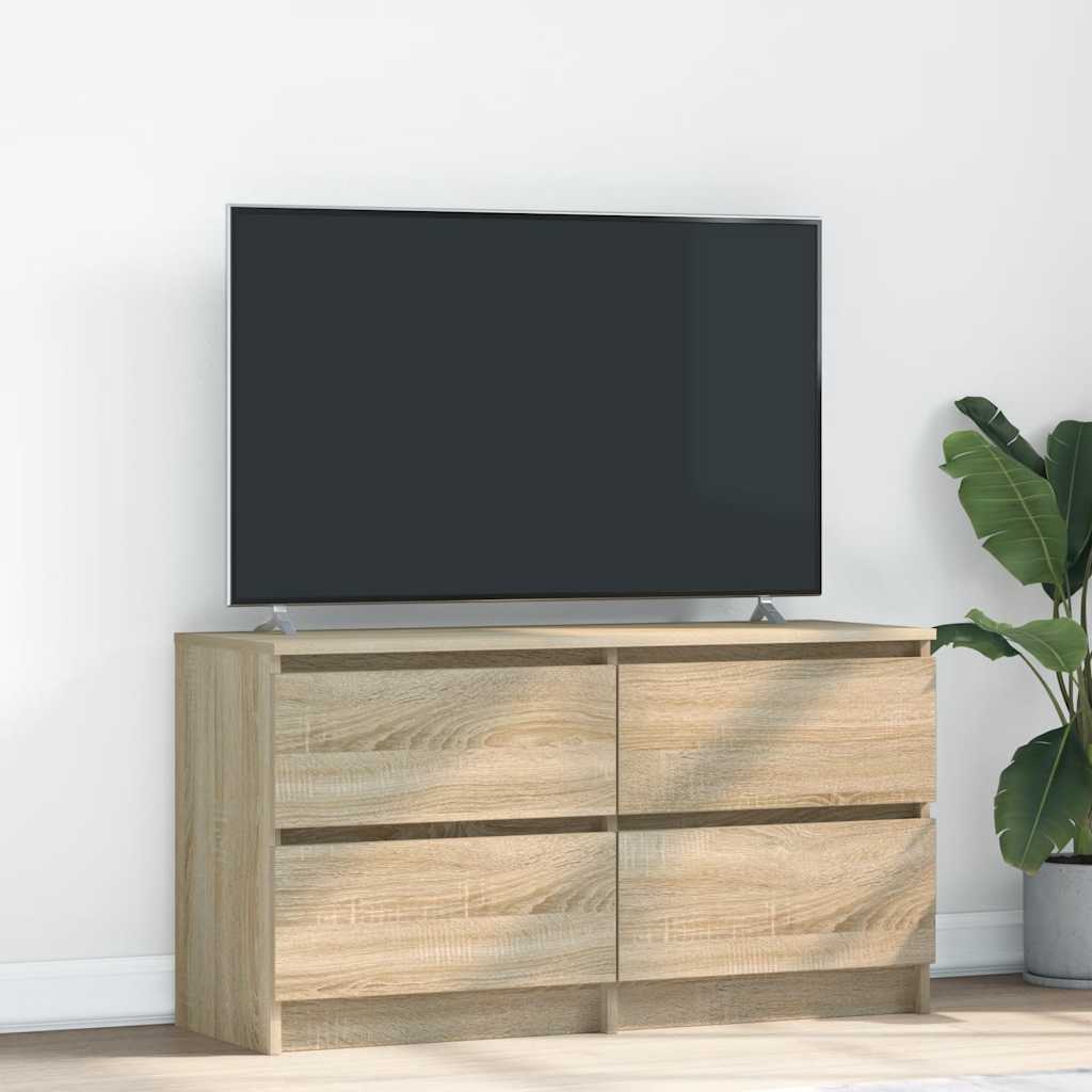 TV skapītis, ozolkoks, 100x35x54 cm, apstrādāta koksne