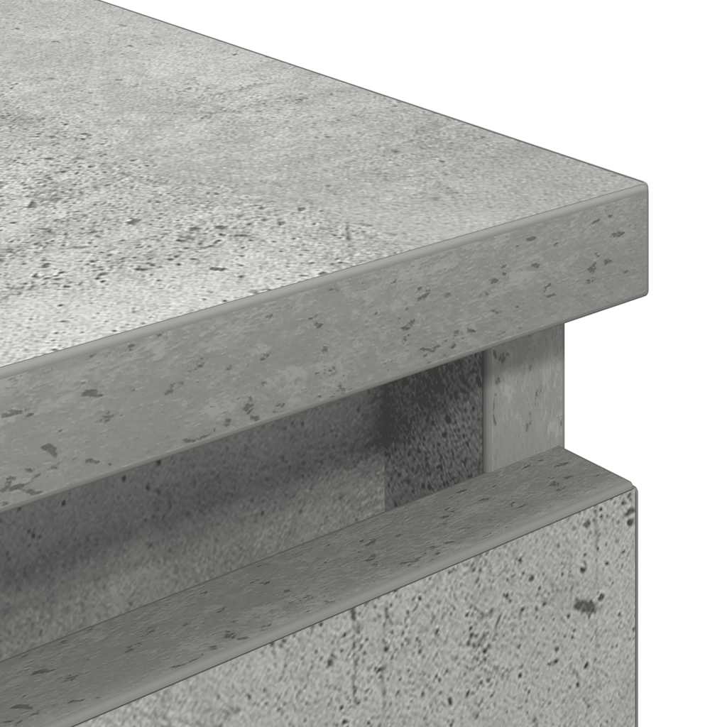 Televizoriaus spintelė, betono pilka, 100x35x54 cm, mediena