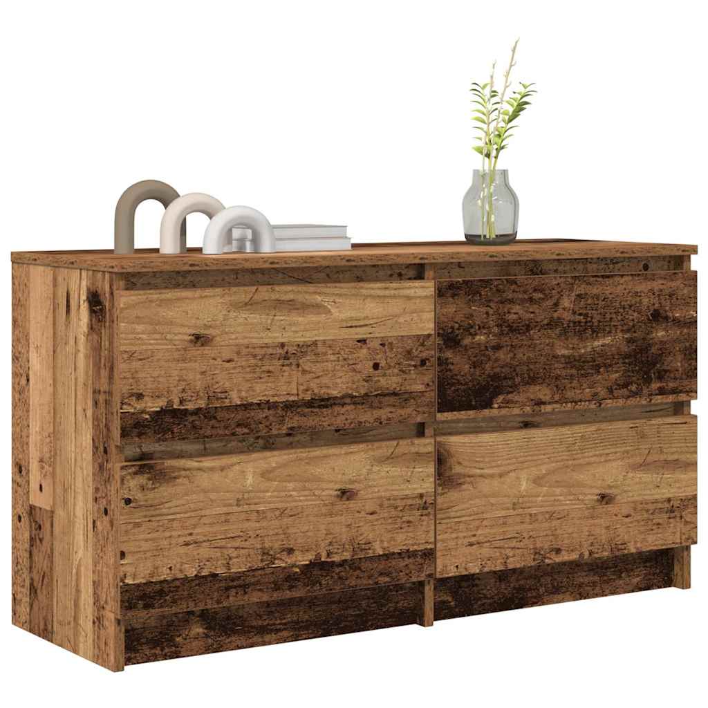 TV stand, wood, 100x35x54cm, processed wood