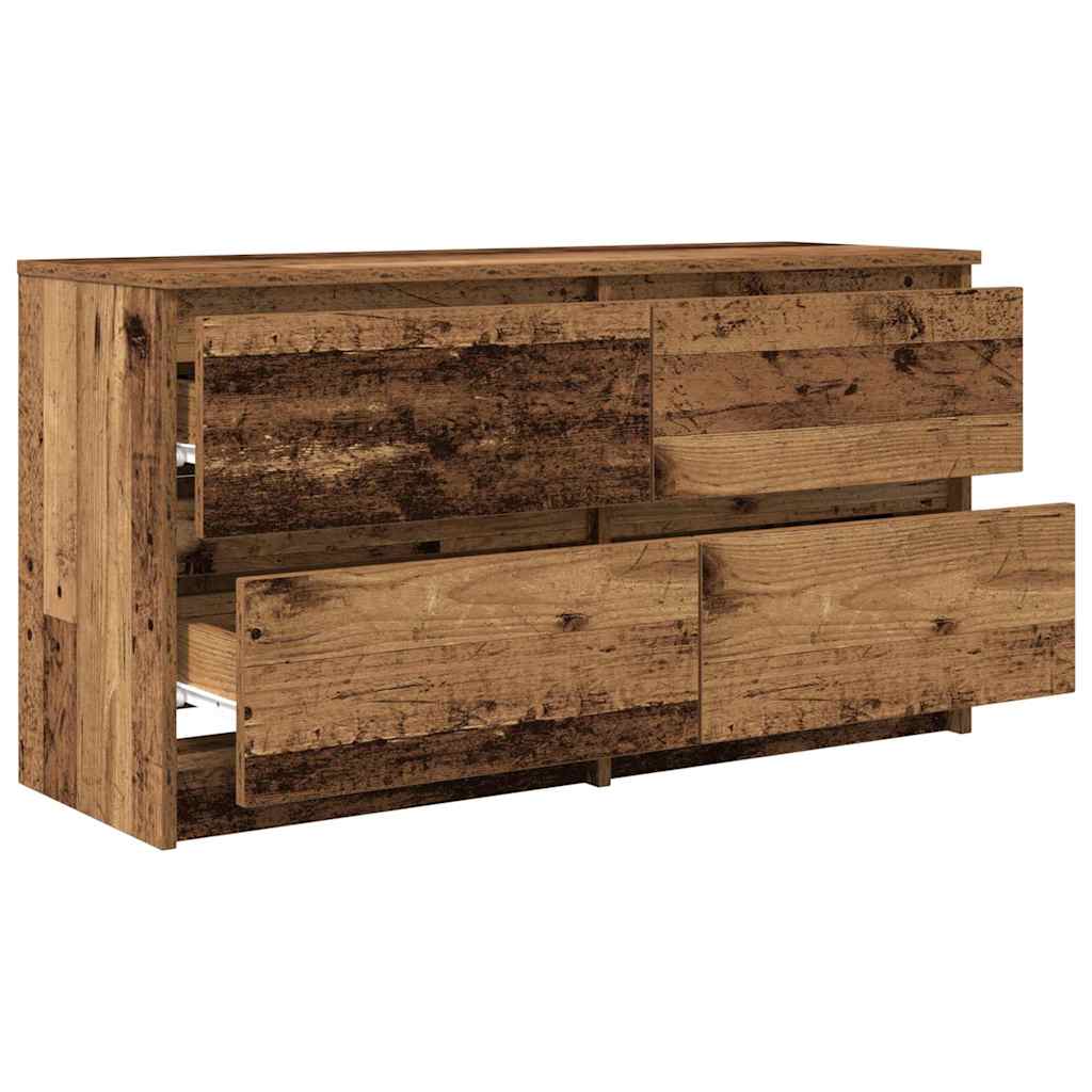 TV stand, wood, 100x35x54cm, processed wood