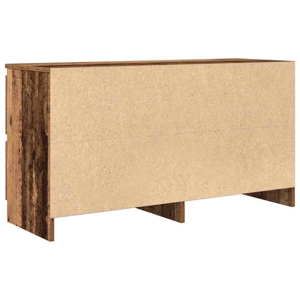TV stand, wood, 100x35x54cm, processed wood