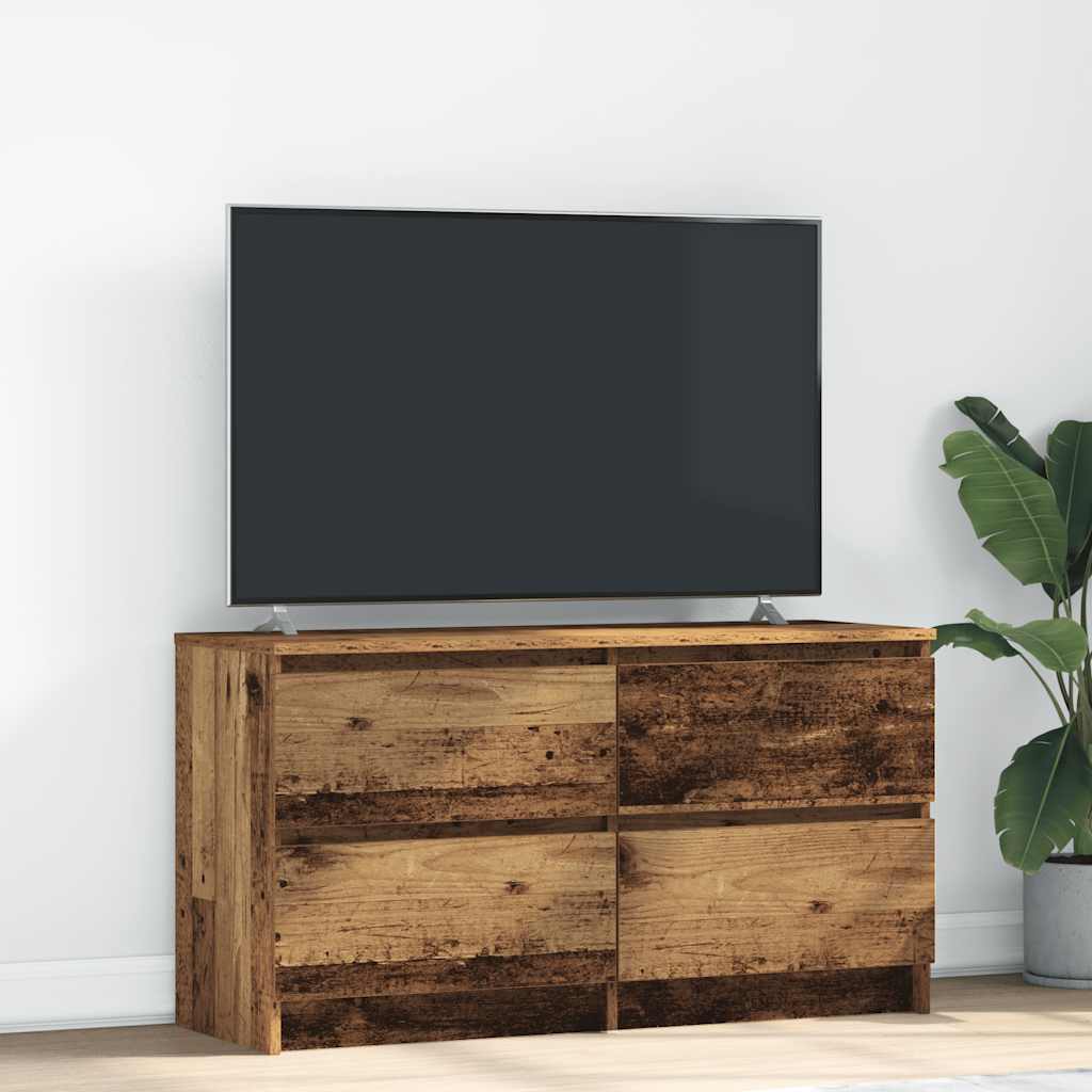 TV stand, wood, 100x35x54cm, processed wood