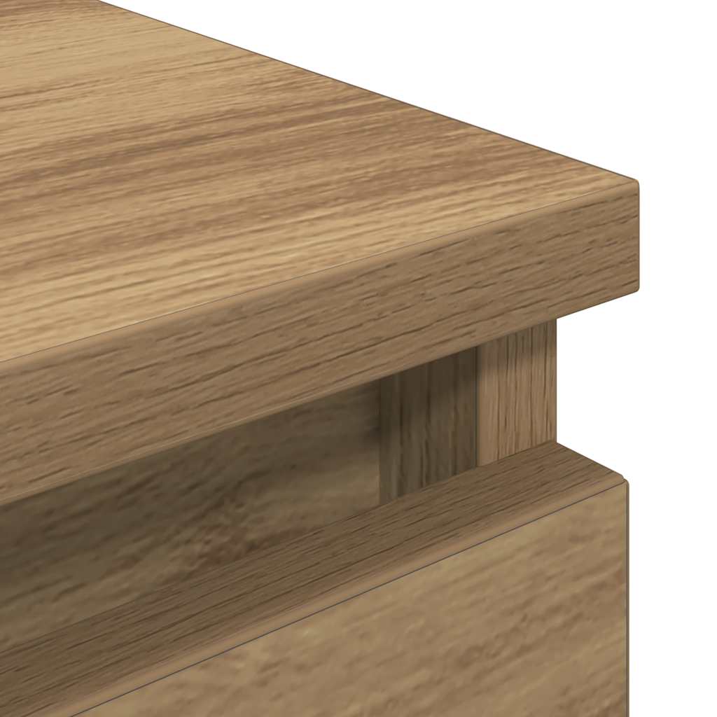 TV cabinet, artisan oak, 100x35x54 cm, wood