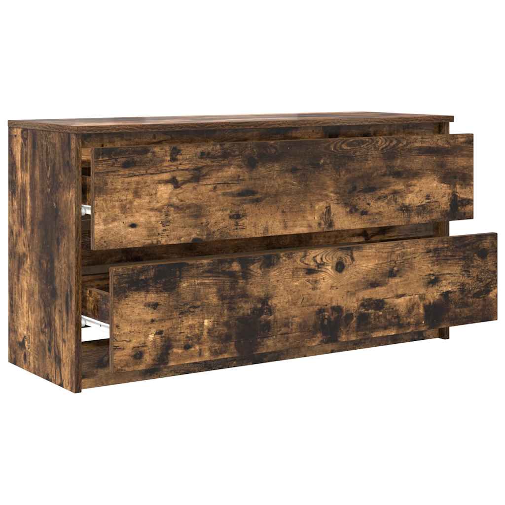 TV cabinet, smoked oak, 160x35x55cm, wood