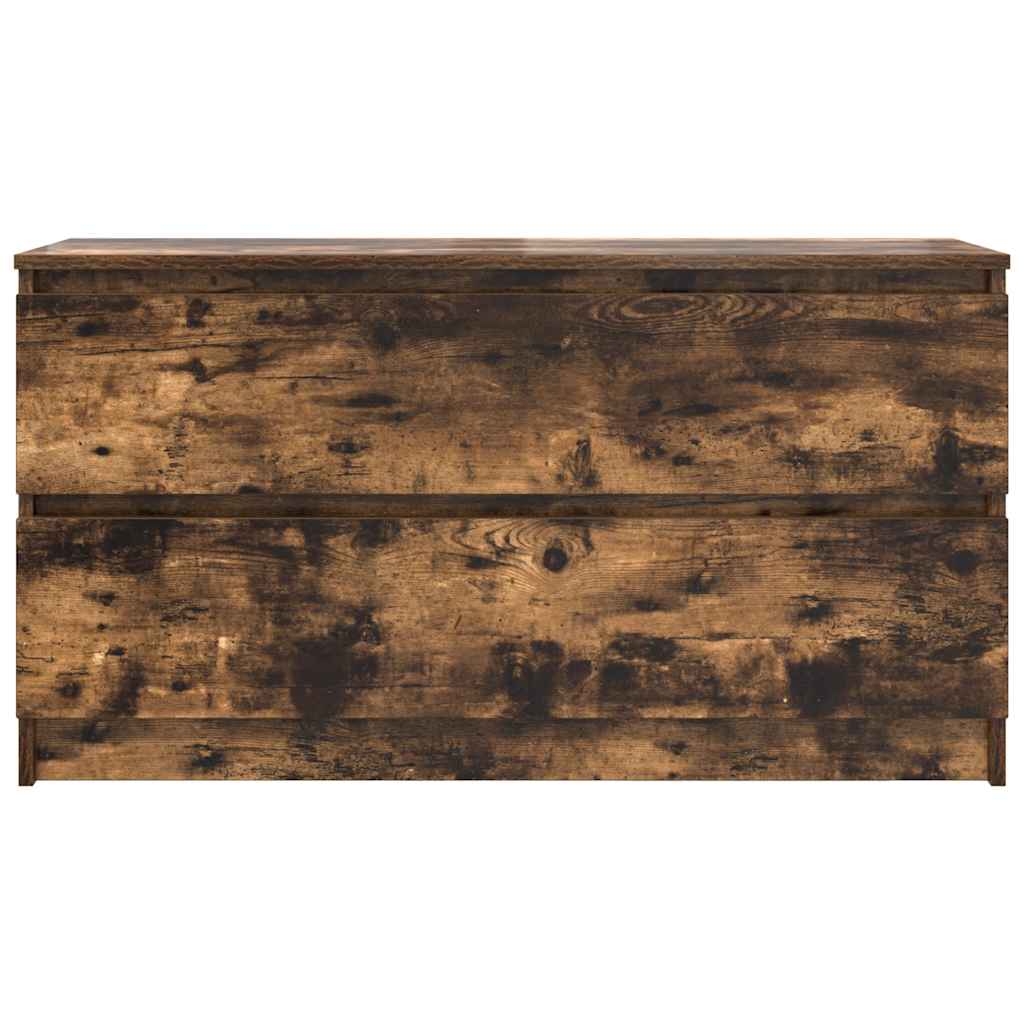 TV cabinet, smoked oak, 160x35x55cm, wood