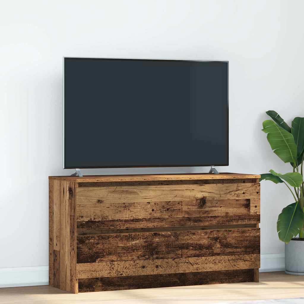 TV galds, masīvkoks, 100x35x54cm, apstrādāta koksne