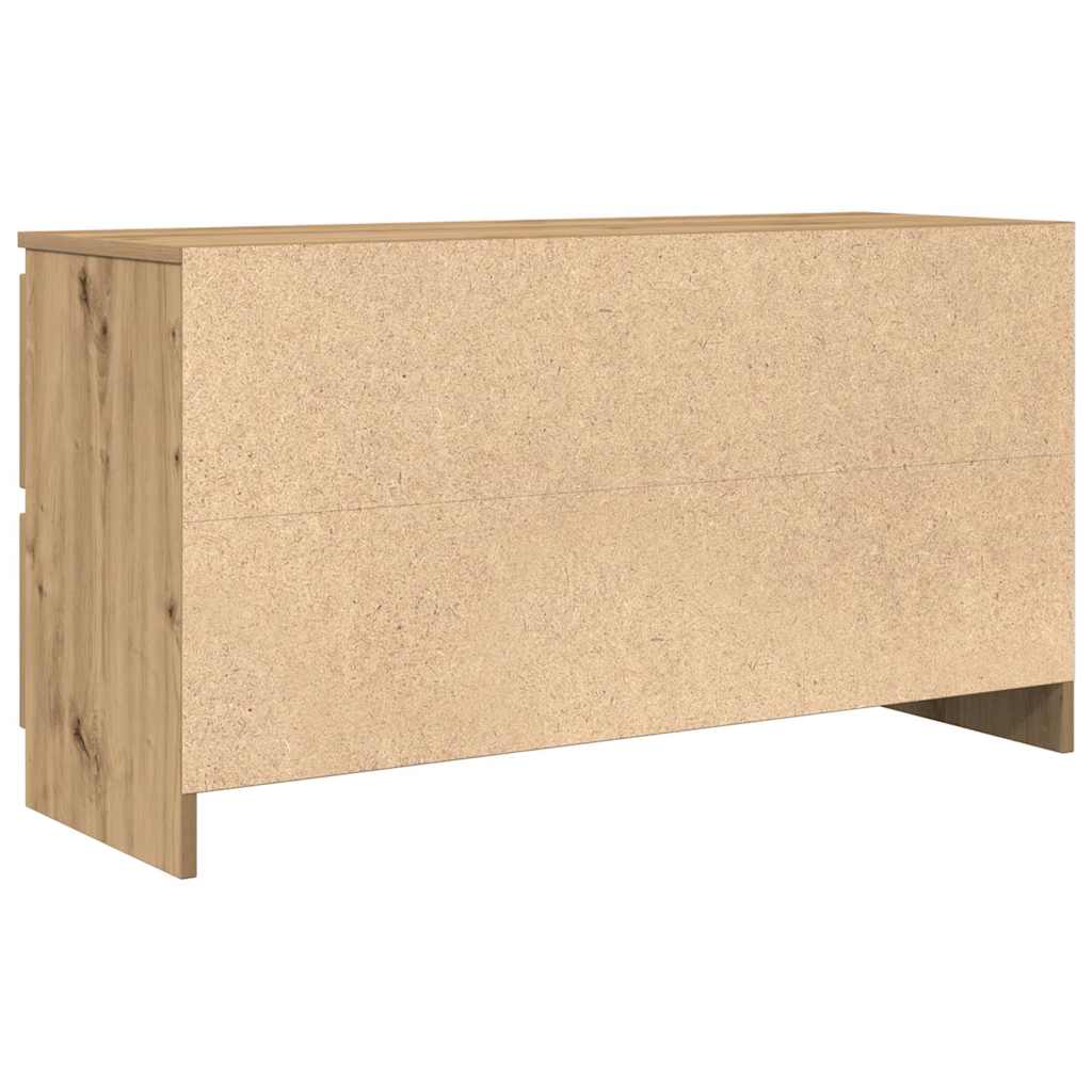 Televizoriaus spintelė, artisano ąžuolo, 100x35x54 cm, mediena