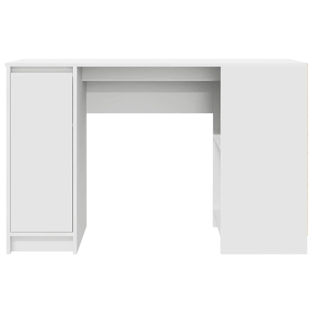 Rašomasis stalas, baltos, 120x42x76 cm, apdirbta mediena