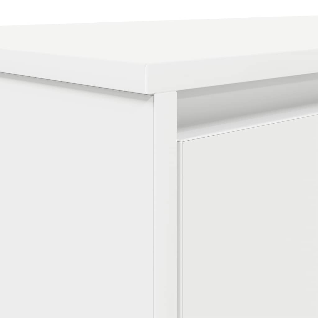 Rašomasis stalas, baltos, 120x42x76 cm, apdirbta mediena