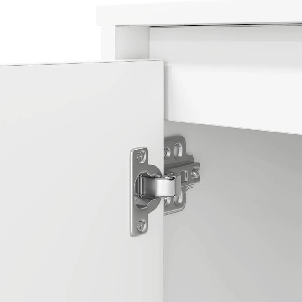 Rašomasis stalas, baltos, 120x42x76 cm, apdirbta mediena