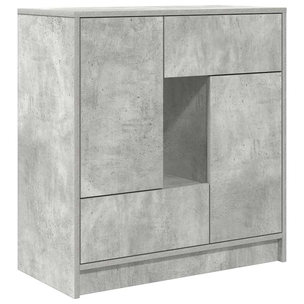 Šoninė spintelė su stalčiais ir durelėmis, 70,5x34x74,5 cm