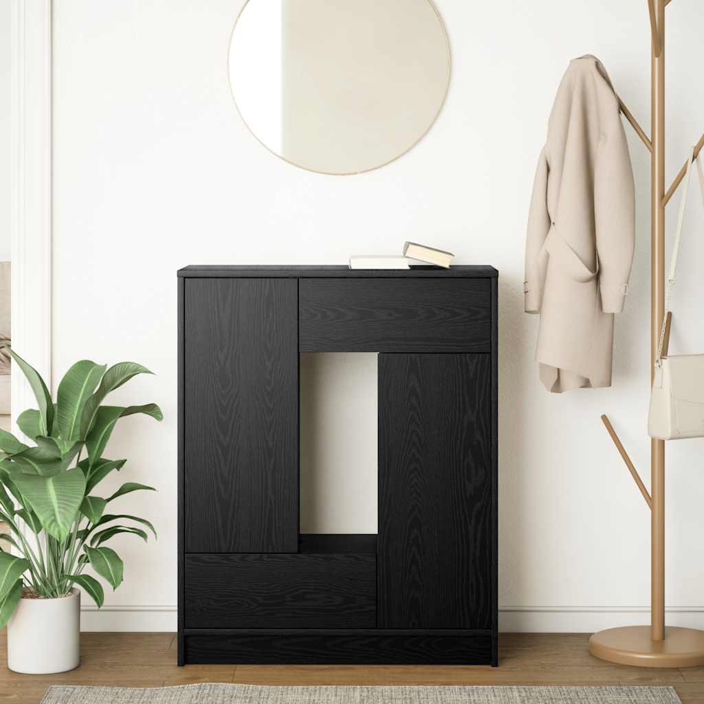 Sideboard with drawers and doors, 73x31x90 cm